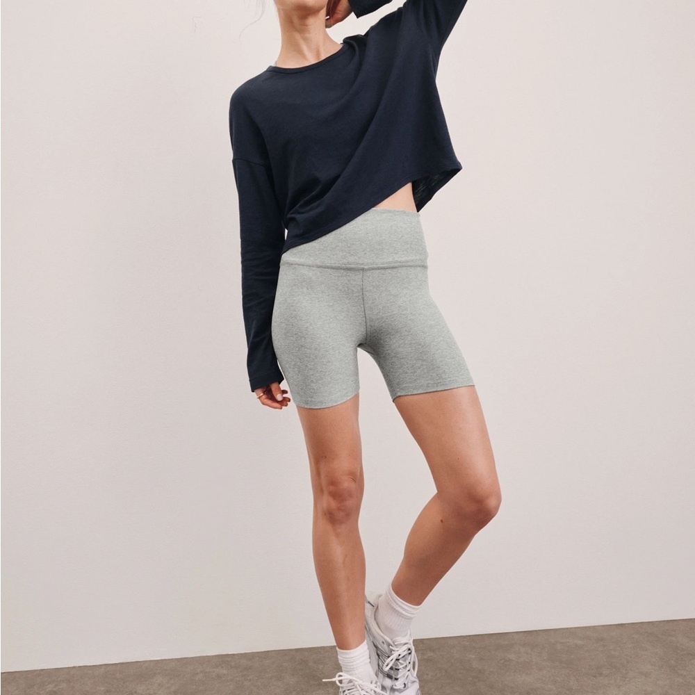 Beyond Yoga Gray Athletic Shorts never worn